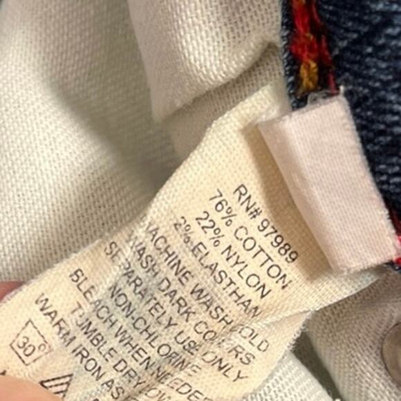 Jack Of Spades Men High Roller Stretch Jeans 33x30 Loose Straight On Trend - Picture 9 of 11